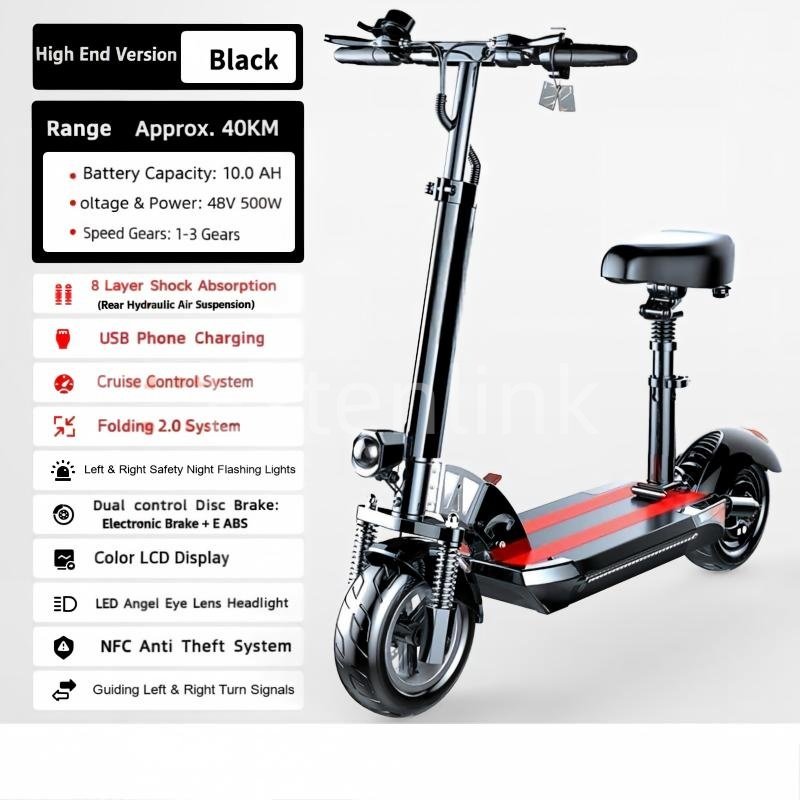 48V Black ~40km