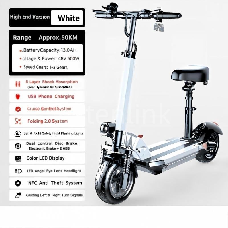 48V White ~50km